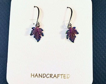 Fall Leaf Earrings