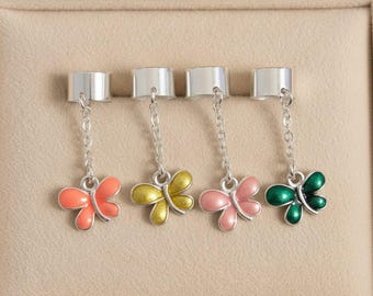 BUTTERFLY Ear cuff, silver