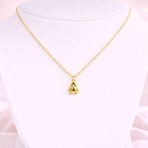 Penguin Necklace, Gold- 20 inch - - LadybugfeetDesigns -