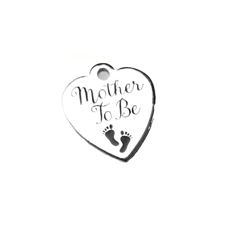 Mother To Be Charm - - LadybugfeetDesigns -