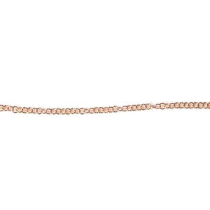 Rose Gold Small Rolo Charm Bracelet Base - D.i.y. - Build Your Charm Bracelet! - - LadybugfeetDesigns -