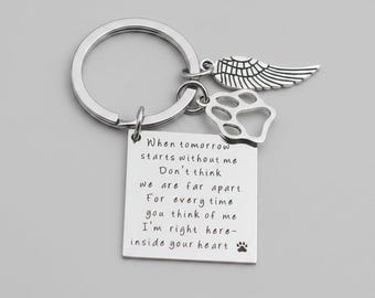 Pet Bereavement Key Chain, Key Holder