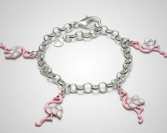 Flamingo Charm Bracelet III