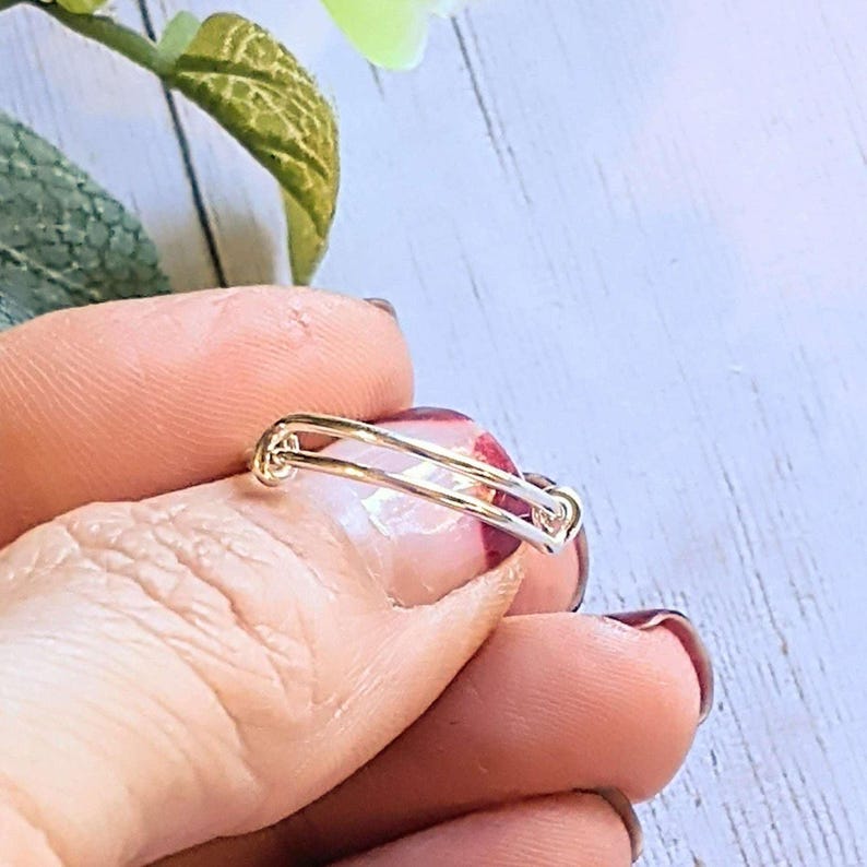 DESIGN YOUR Charm Ring, Adjustable .925 Sterling Silver charm dangle ring - - LadybugfeetDesigns -