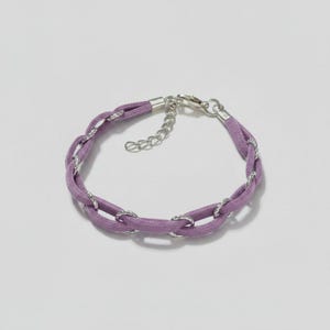 Braided Suede Bracelet - - LadybugfeetDesigns -