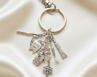 Dental Hygienist Keychain