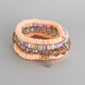 Unicorn Dream Stretch Bracelet Stack - - LadybugfeetDesigns -