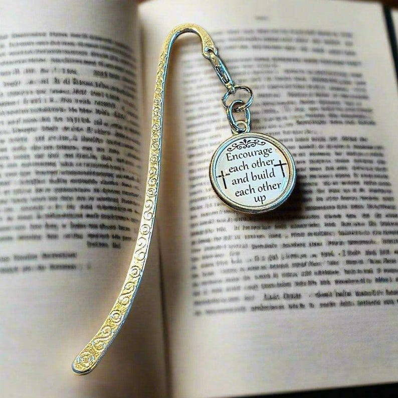 Religious Gift Charm Bookmark- Choose one - - LadybugfeetDesigns -