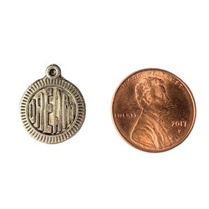 Silver Dream Charm - - LadybugfeetDesigns -