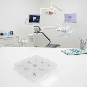 Dental Hygienist Charm Box - 9 pc., Silver - - LadybugfeetDesigns -
