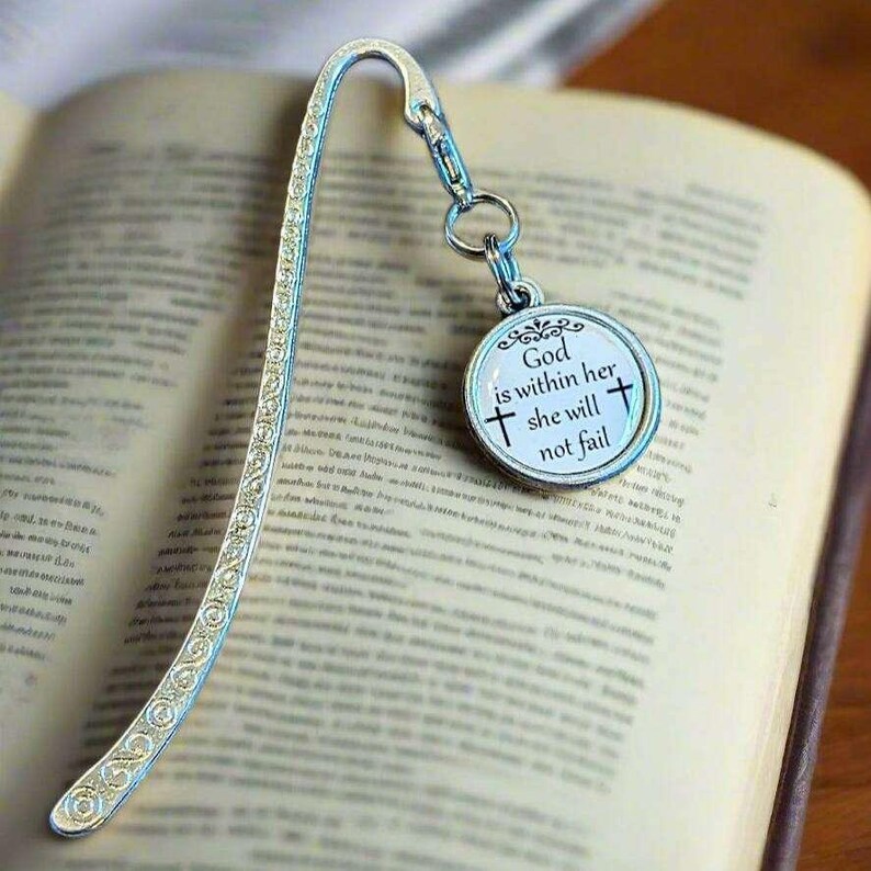 Religious Gift Charm Bookmark- Choose one - - LadybugfeetDesigns -