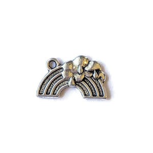 Rainbow Bridge Pet Bereavement Charm - - LadybugfeetDesigns -