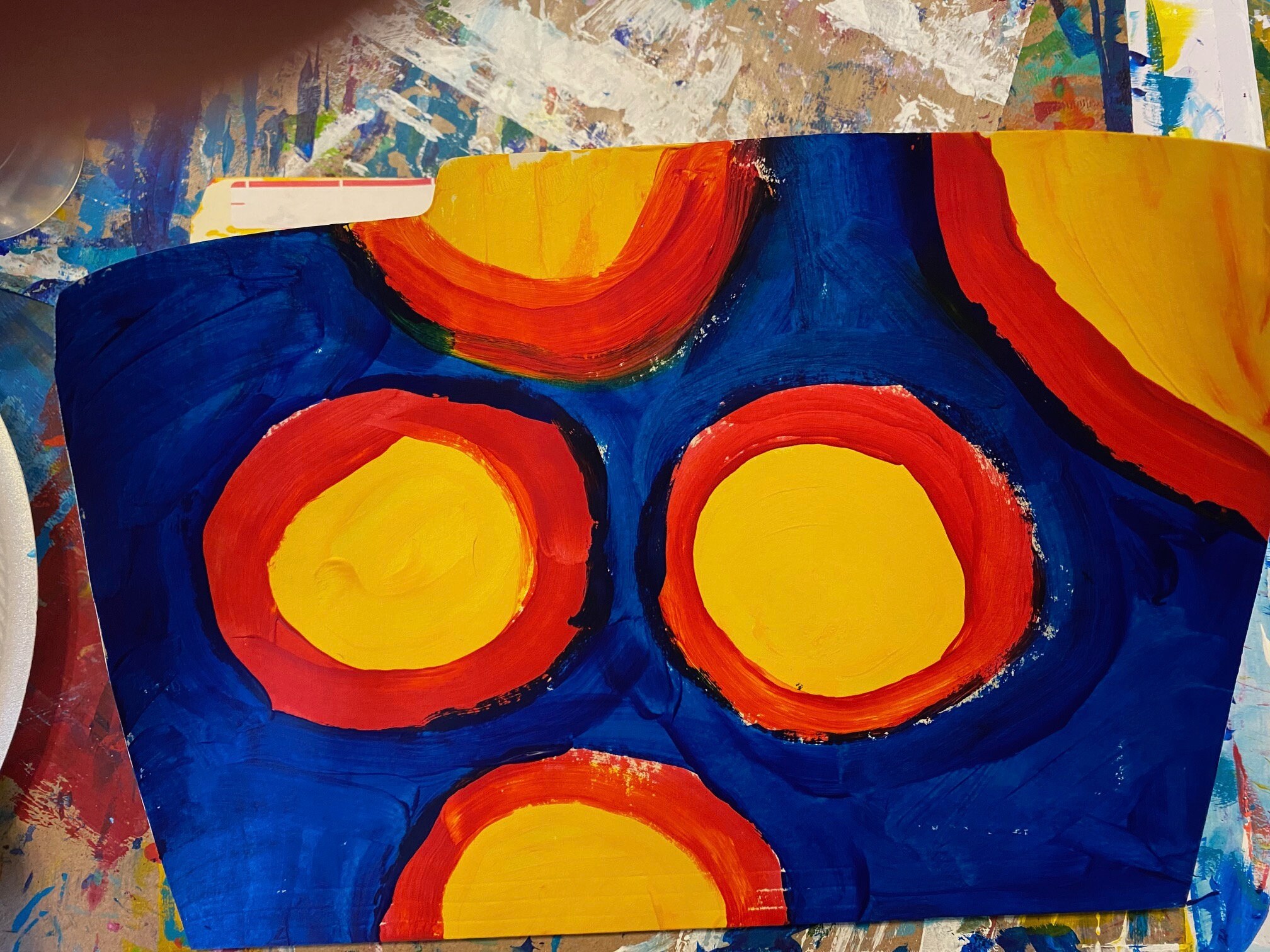 Hand painted file folders Etsy