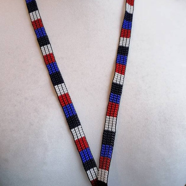 Lanyards in Maasai Beads Beautiful Designs and Colours