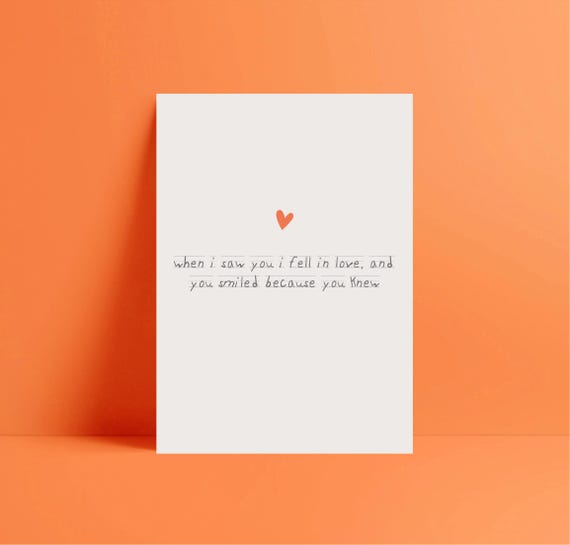 Biglietto di auguri romantico di San Valentino per fidanzata