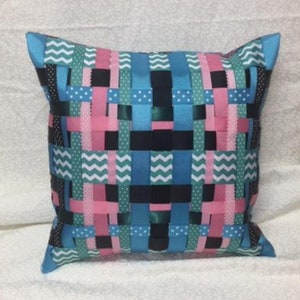 Decor Ribbon Accent Pillow Cover