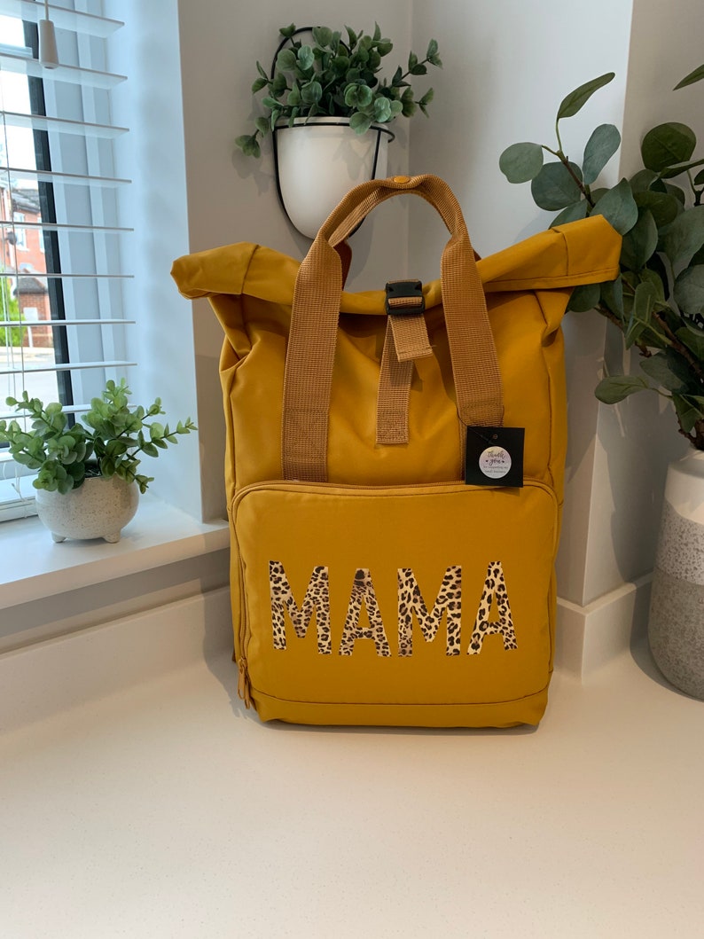Personalised Mama Bag Mum Bag Backpack Rucksack Mummy Baby Bag Etsy