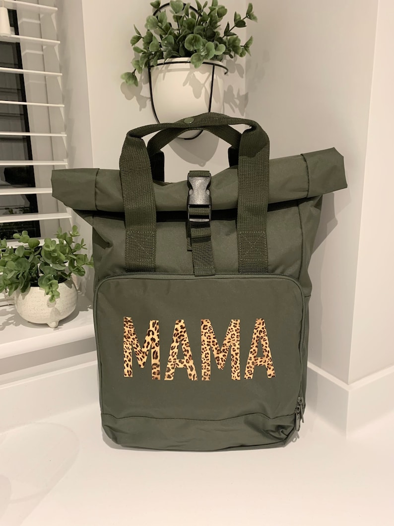 Personalised Mama Bag Mum Bag Backpack Rucksack Mummy Baby Bag Etsy