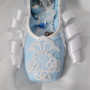 Cinderella decorated Pointe Shoe Etsy Canada