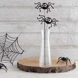 21&quot; Silly Spider Spray: Black