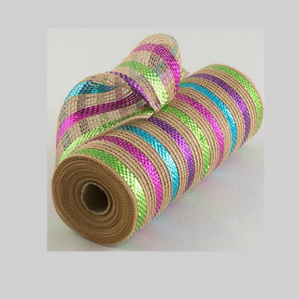 poly jute deco mesh