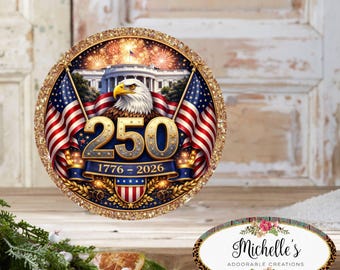 Happy 250th American Anniversary Eagle Sign