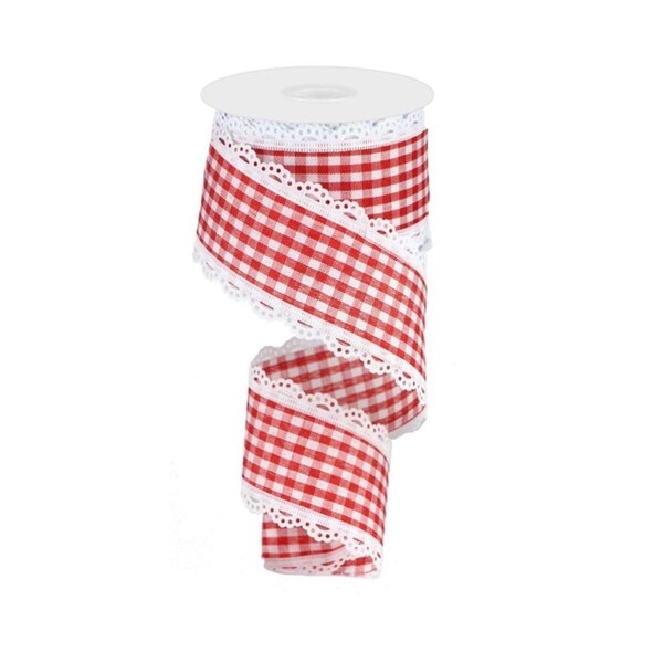 Red Gingham Etsy