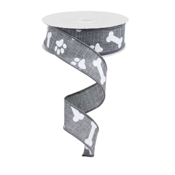 Paw Print Ribbon - Etsy