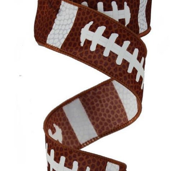 Football Laces Ribbon 1.5 X 10 Yards RG1092