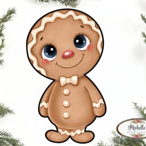 Gingerbread Boy Sweet Shoppe Sign GBB1- Wreath Enhancement