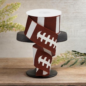 2.5in Football Laces Ribbon (10 Yard)