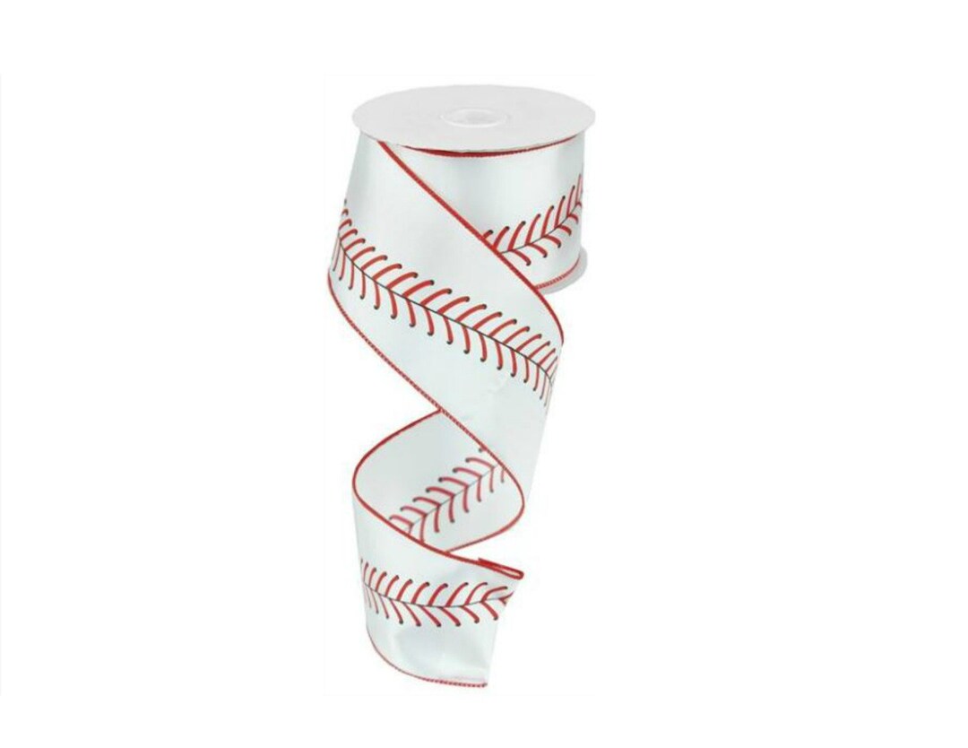 2.5in Baseball Stitching Ribbon 10 Yards - Etsy