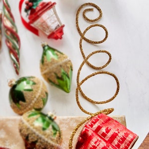 10ft Gold Glittered Rope Garland - Etsy