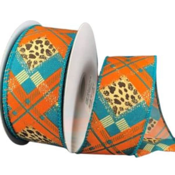 Cheetah Print Ribbon - Etsy