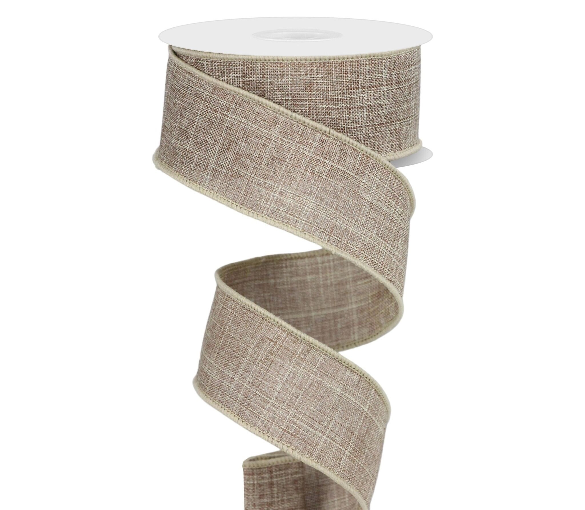 1.5in Royal Burlap Ribbon: Beige (10 Yard) - Etsy