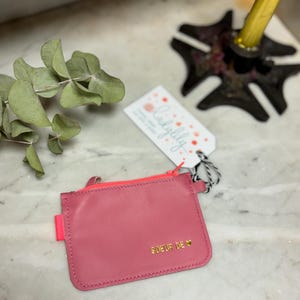 Pochette à clés ou pochette à carte en cuir