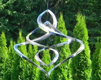 Wind Spinner "Twin" (height 32cm, 44cm or 66cm)