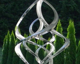 Dubbele windspinner, hoogte 40 cm of 50 cm
