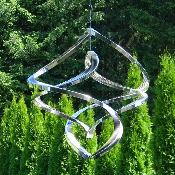 Wind Spinner "Twin" (height 32cm, 44cm or 62cm)
