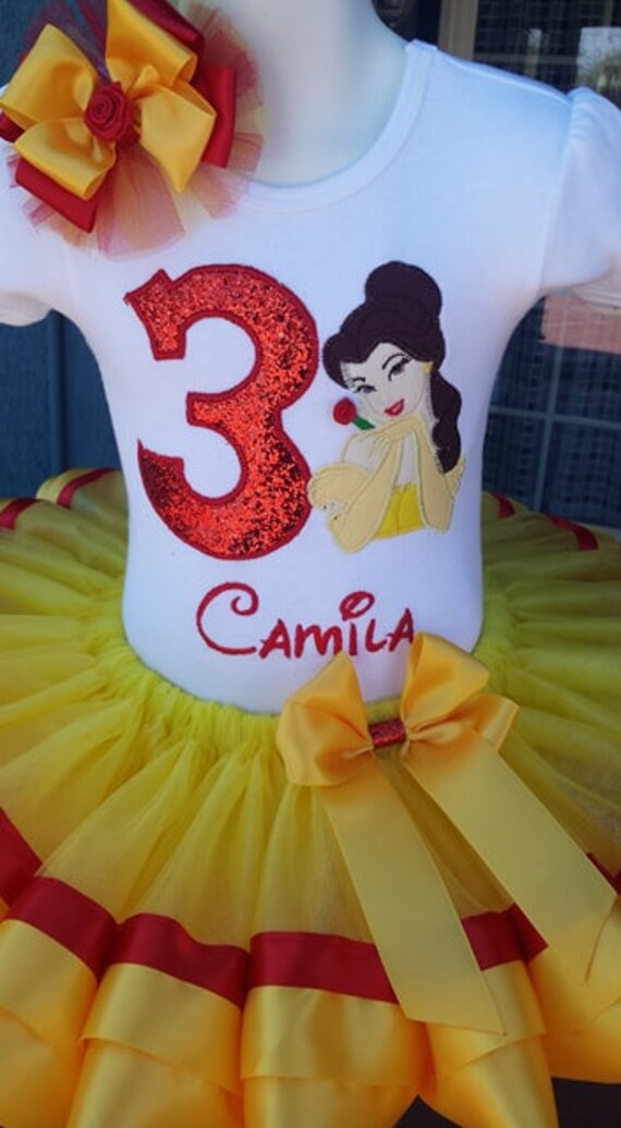 beauty and the beast birthday outfit