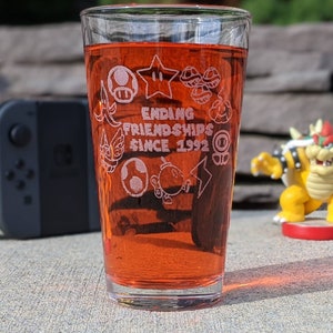 マリオカートグラス