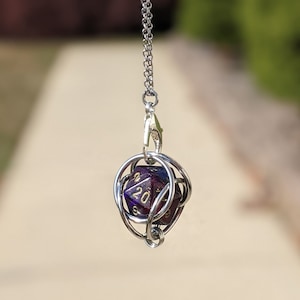 D20 Pendant Necklace