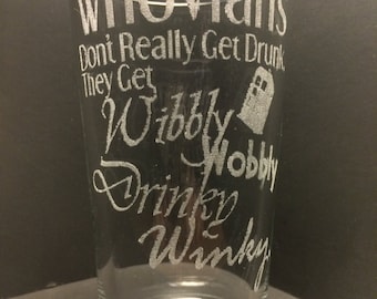 Whovian Glass