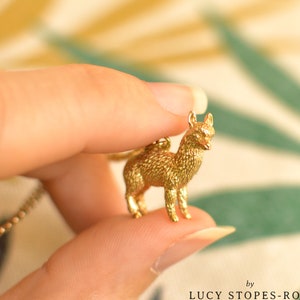 Handmade Gold/Silver Alpaca Pendant and Chain
