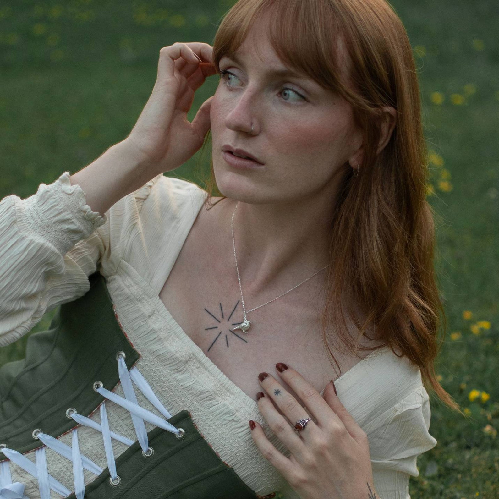 Handmade Silver/gold/solid 9ct Gold Robin Pendant and Chain Etsy UK