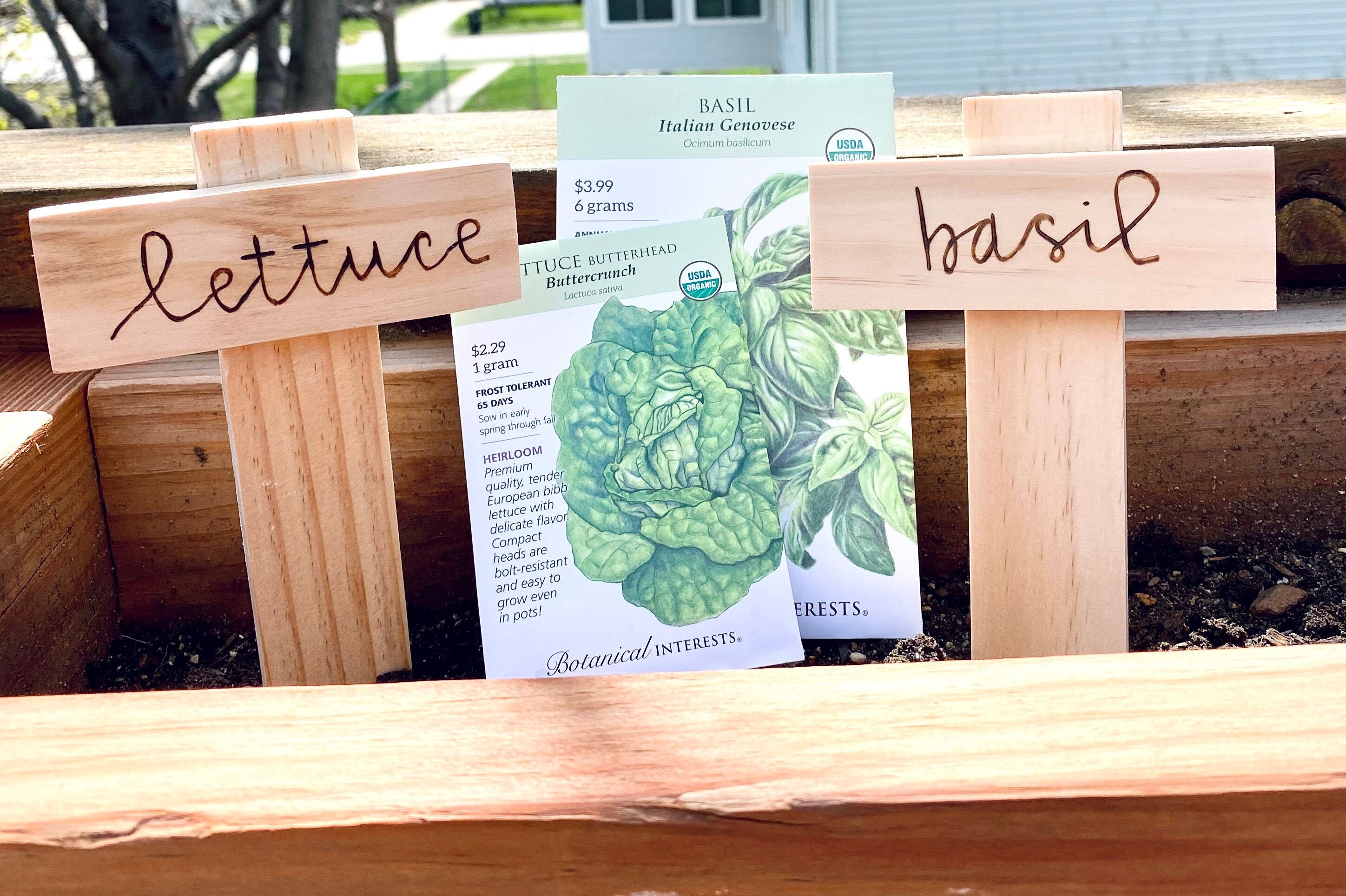 Garden labels 2.0 garden markers plant labels plant Etsy