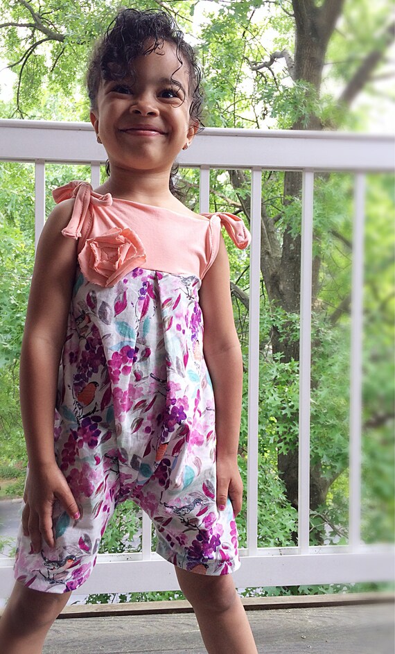 baby girl summer romper