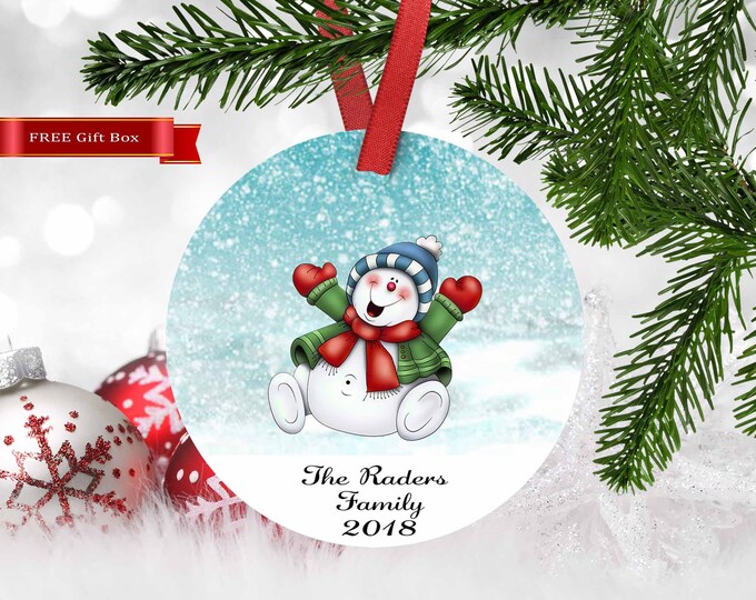 Christmas Family Ornament,Housewarming gift,New home ornament,custom ornament,Personalized ornament,Xmas gift,Couples gift,gift,Family gift