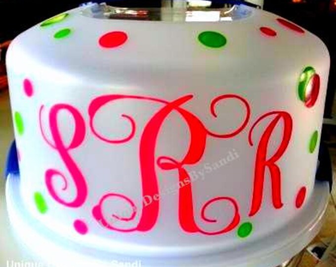 Personalized Cake Carrier,cake carrier,cake carriers,cake container,plastic cake carrier,personalized cake dome,cake storage,