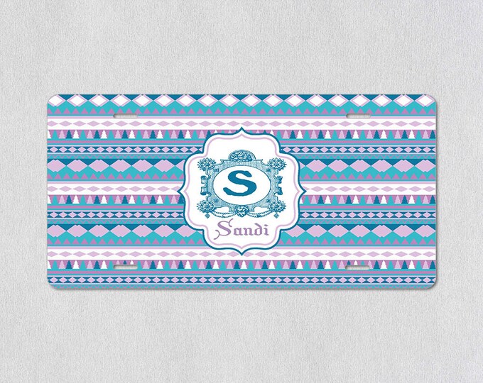 Monogrammed License Plate, Monogrammed Car Tag, Personlized License Plate,  Monogrammed Plates, Personalized Gifts, Gifts, Car Accessory